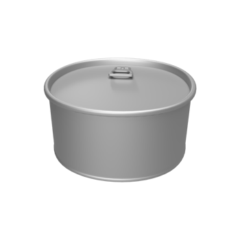 Blank Can for product mockup. 3D Render illustration png