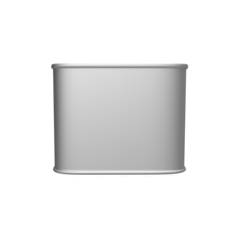 Blank Can for product mockup. 3D Render illustration png