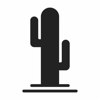 cactus flat icon vector