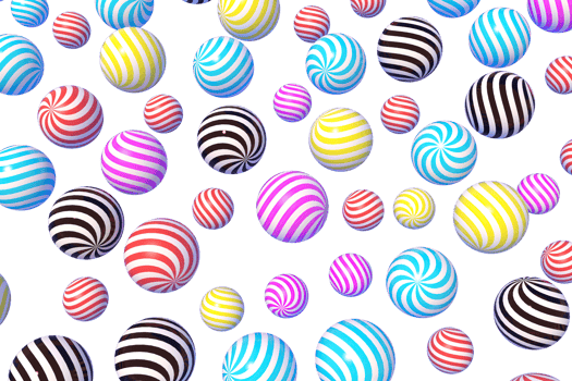 3d Rendering assect for Christmas or New year elements background with decorative  colorful ball. Gifts for holidays. Modern design. Isolated illustration. png