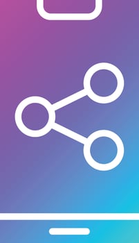 Share Vector Icon Design Illustration