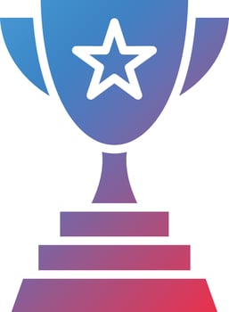 Trophy Icon Style vector