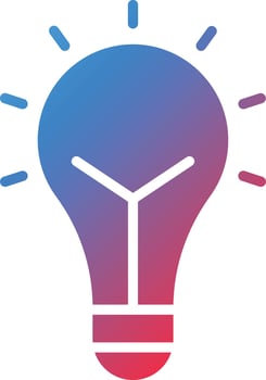 Bulb Icon Style vector