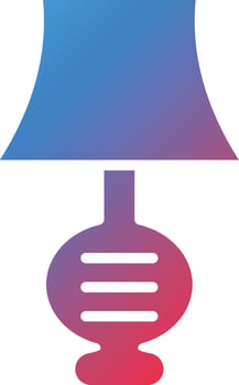 Lamp Icon Style vector