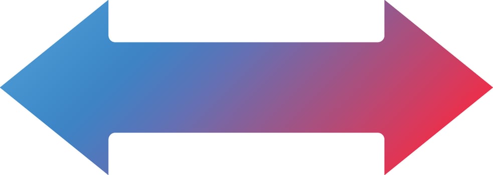 Double Arrow Icon Style vector