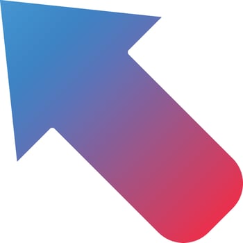 Up Left Icon Style vector
