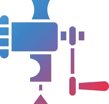 Meat Grinder Icon Style vector