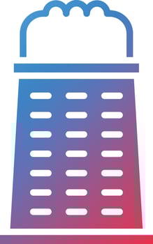Cheese Grater Icon Style vector