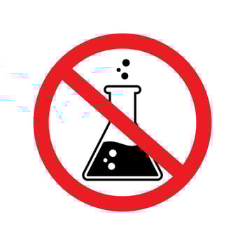 No added preservatives icon vector