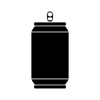 can flat icon vector