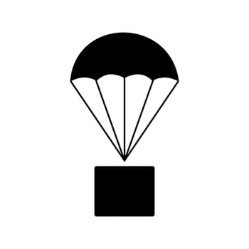 Parachute vector icon