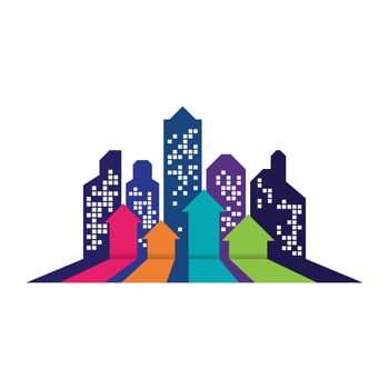 Property and Construction Logo design vector