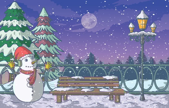 Christmas Winter Concept vector