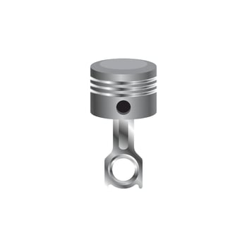 piston Vector icon design illustration Template