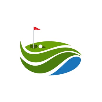 Golf Logo Template vector illustration