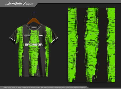 Jersey sports t-shirt. Soccer jersey mockup for soccer club. Suitable for jersey, background, poster, etc. vector