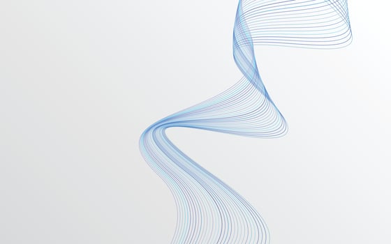 Wave of the many colored lines. Abstract wavy stripes background isolated vector