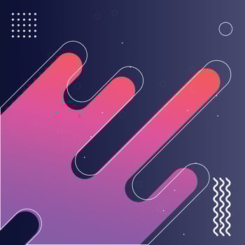 Abstract Colorful mustard Rounded Lines Halftone Transition. Vector Background Illustration