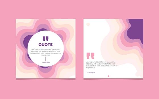 Paper Cut Abstract Quote Background vector