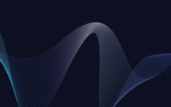 Colorful shiny wave with lines. Curved wavy line. smooth stripe. Design element vector