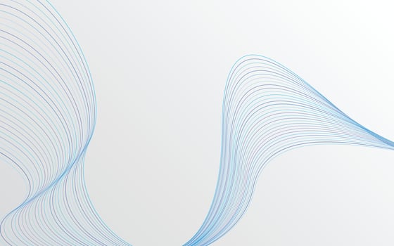Abstract Blue wavy Lines background vector