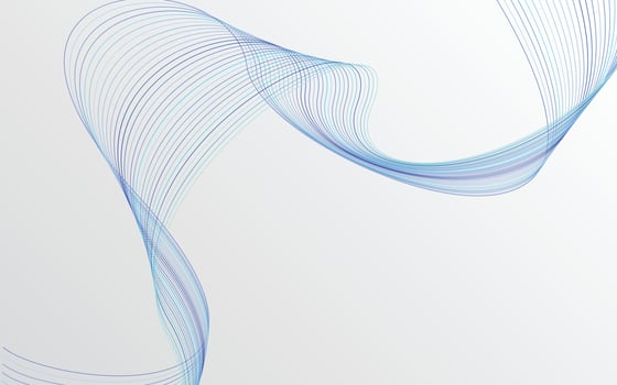 Colorful shiny wave with lines. Curved wavy line. smooth stripe. Design element vector