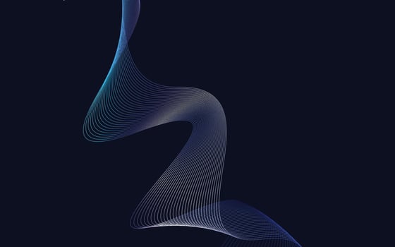 Colorful shiny wave with lines. Curved wavy line. smooth stripe. Design element vector