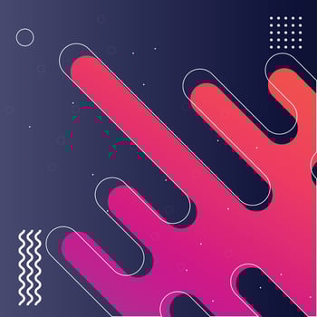 Abstract Colorful mustard Rounded Lines Halftone Transition. Vector Background Illustration