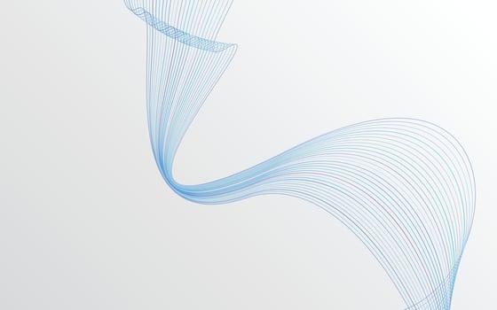 Abstract Blue Color technology Line wave background vector