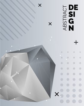 Abstract digital background with cybernetic particles vector