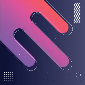 Abstract Colorful mustard Rounded Lines Halftone Transition. Vector Background Illustration