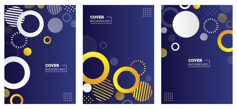 Artistic covers design. Creative colors backgrounds. Trendy futuristic design vector