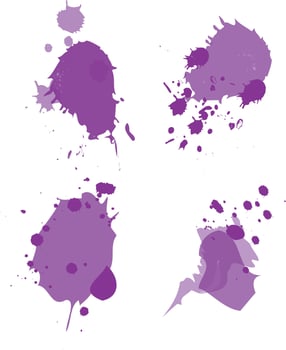 Vector purple watercolour texture