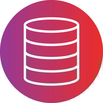 Database Icon Style vector