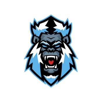 Yeti Mascot Logo vector