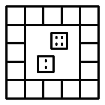 Board Game Icon Style vector
