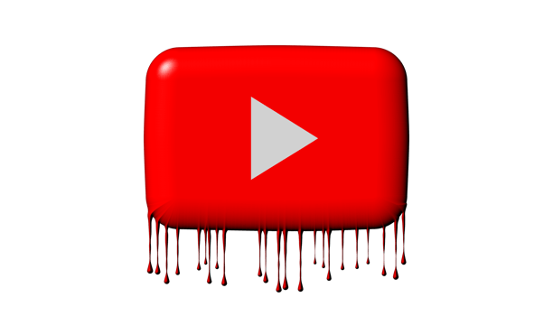you tube logo dripping ink png