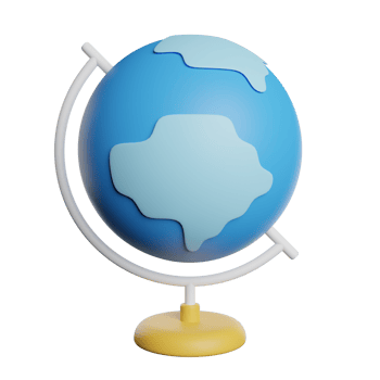 Globe World Maps png
