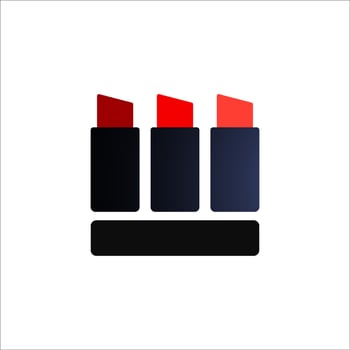 Lipstick Vector icon design illustration