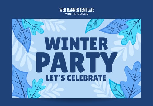 holiday winter design for advertising, banners, leaflets and flyers vector