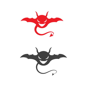 Devil horn Vector icon design illustration