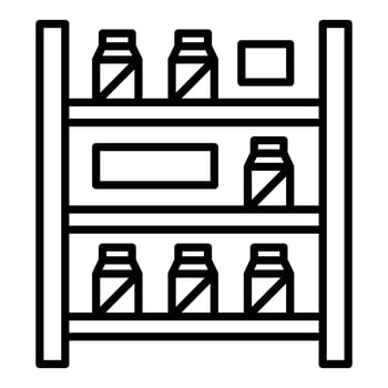 On Shelf Availability Icon Style vector
