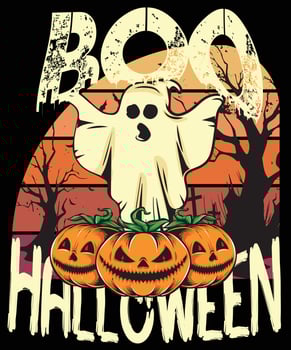 HALLOWEEN TSHIRT - HALLOWEEN T-SHIRT DESIGN vector
