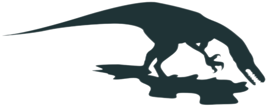 Animal - Dinosaur Silhouette png