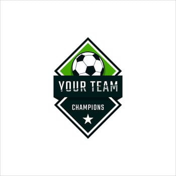 Logo for your football team vector