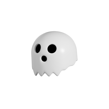 3d Halloween Skull png