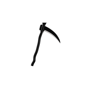 3d Halloween Reaper Scythe png