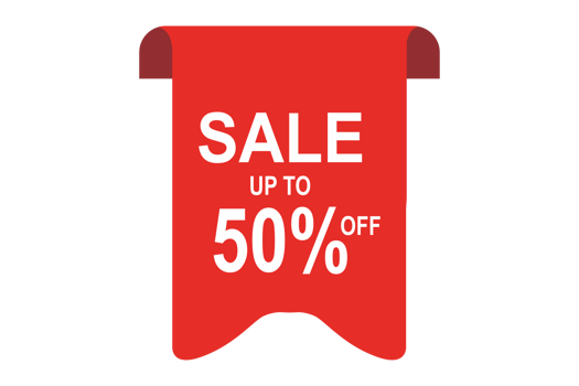Sale Red Label Tag png