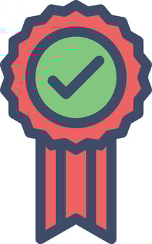 badge vector illustration on a background.Premium quality symbols.vector icons for concept and graphic design.