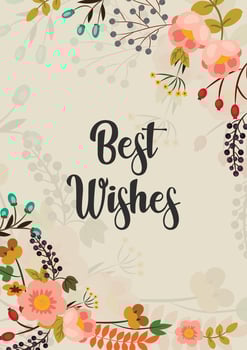 Wall art posters, greeting card, decoration templates. Best wishes. Organic botanical floral hand drawn design, wallpaper. Graphic vintage vector plants illustration, pastel colors, elegant background